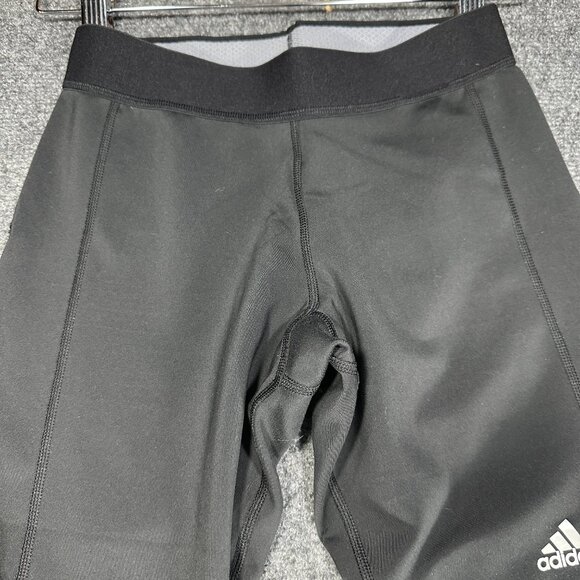 Adidas Techfit Compression Pants Womens Small Climalite Black Stretch Pull On - Picture 3 of 7